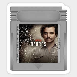 Narcos Game Cartridge Sticker